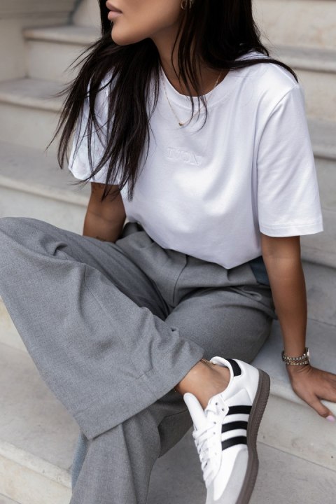 Spodnie FINE z szeroką nogawką