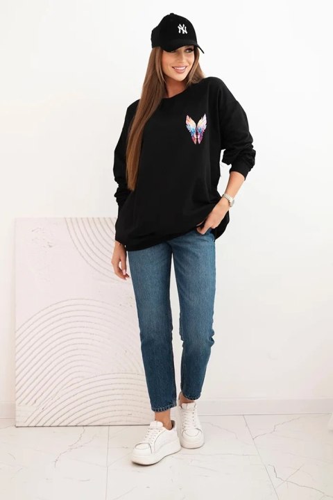 Bluza oversize ze skrzydłami ANGEL